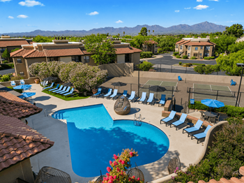 Two sparkling 24 hour pools